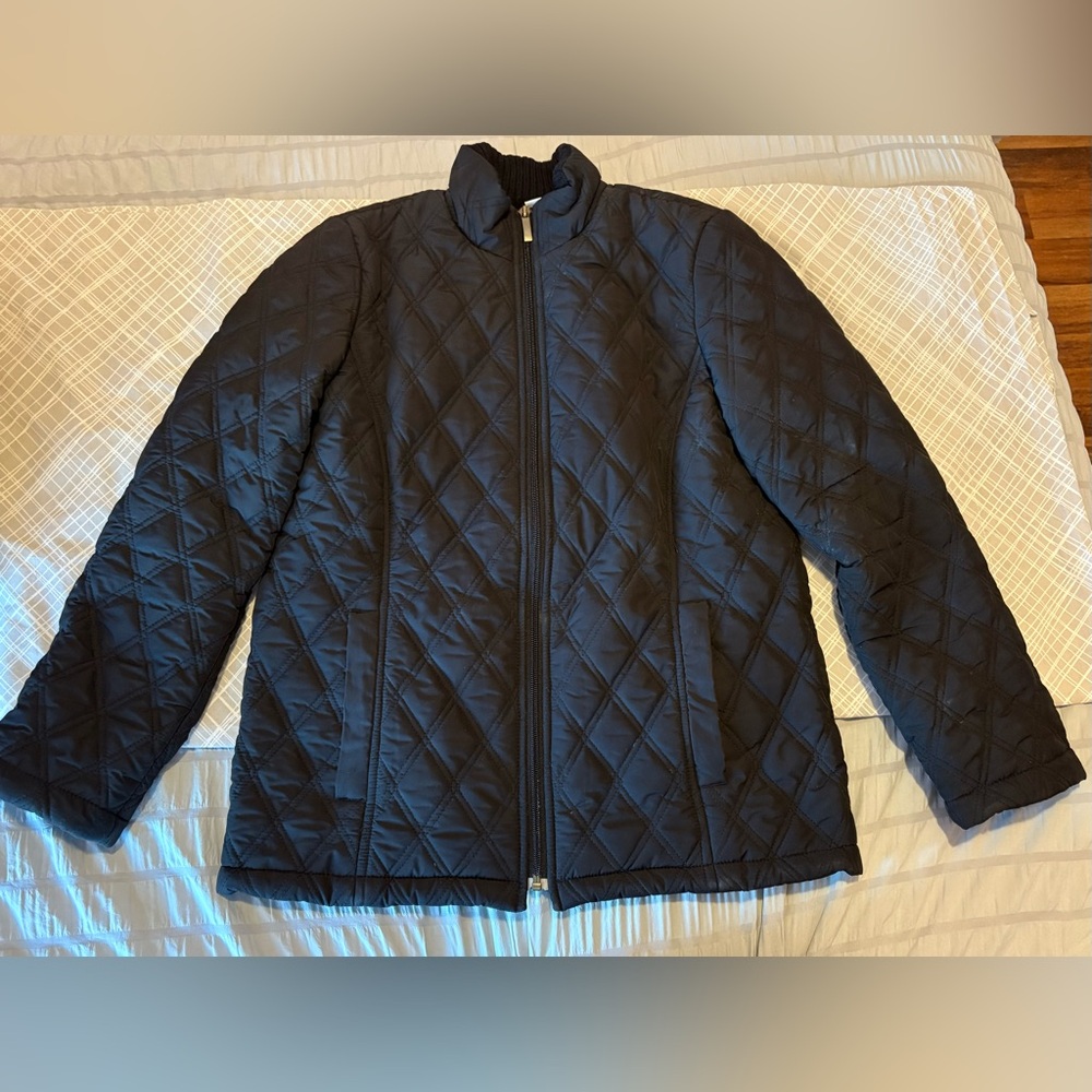 Real Clothes brand Black Quilted Jacket